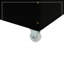 Grand lit plateforme tapissier en velours