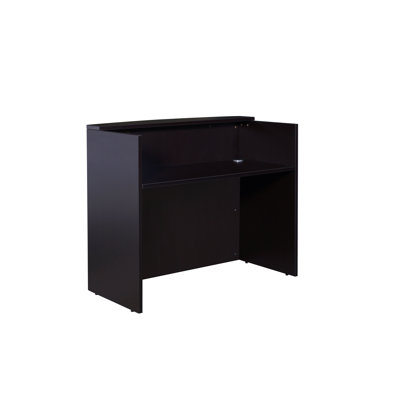Sahrye Rectangle Synthetic Laminate Reception Desk