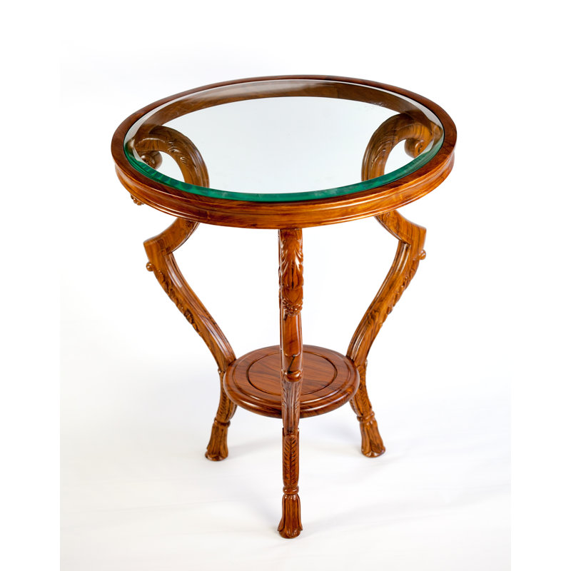 Table basse 3 pieds avec rangement Grape Vine