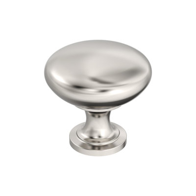 Poignée d'armoire en chrome poli Edona de 1-1 / 4 po (32 mm) de diamètre