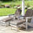 Adirondack Chair Cushions, Outdoor Seat Back Cushion For Patio Furniture-1677002786-1677002787