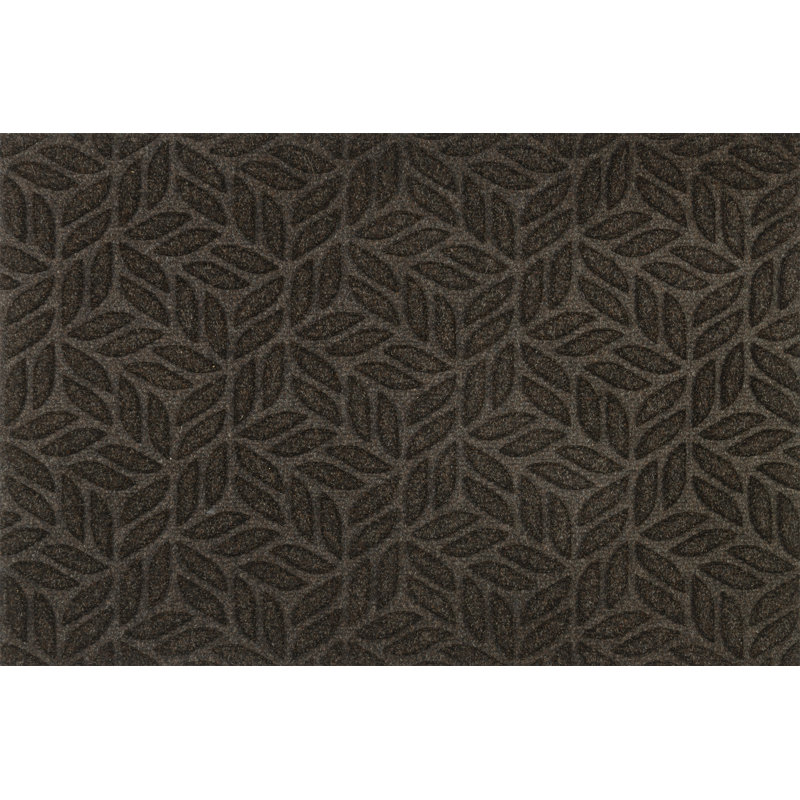 Non-Slip Christmas Indoor Doormat, Dark Brown, Rectangular 60 x 90cm
