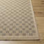 Outdoor Jute-Look Checkered Rug Tan/Black_MGE2311-974604520