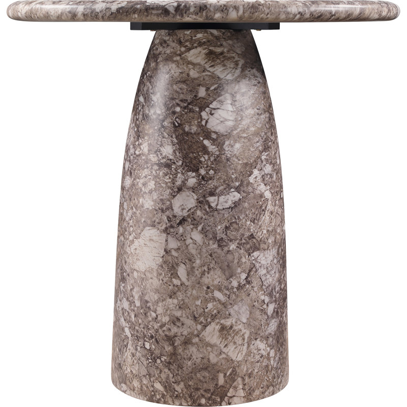 Table de bar Coserza, H 42 po x L 36 po x l 36 po, Brun