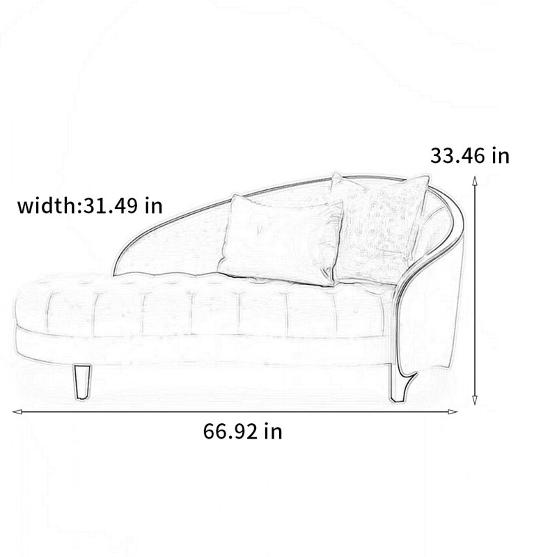 Chaise ergonomique confortable, Orienté à droite