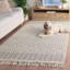 Tapis en laine tissé à la main Cleveland-979306326