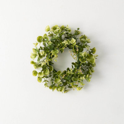 Faux Plastic Wreath