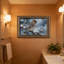 Cadre mural Bohemian WaxwingOrnate-1009843342