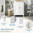 Bathroom Vanity With Ceramic Sink, 24-Inch