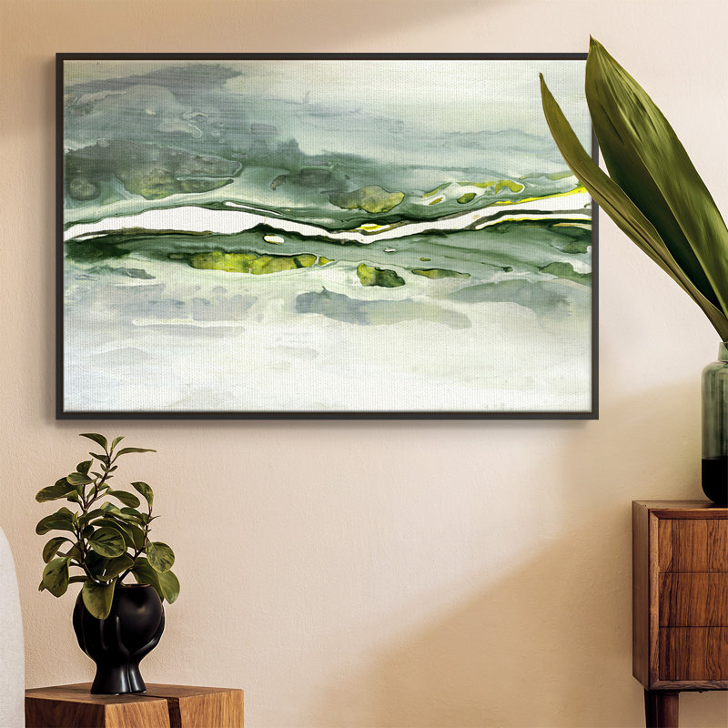 «It's About Time I», reproduction d'art sur toile, H 17 po x l 25 po x P 2 po, Noir