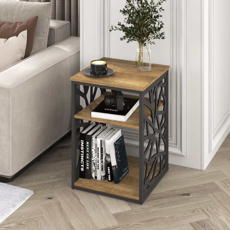 Candance Side Table with Storage