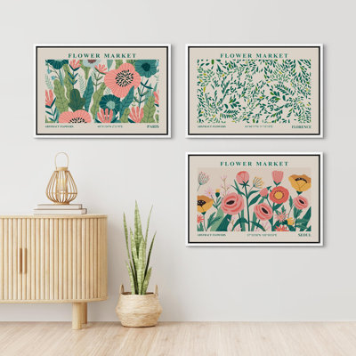Classical Artwork Vibrant Wildflower