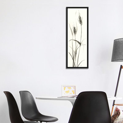 «Wild Grass I», art textuel sur toile