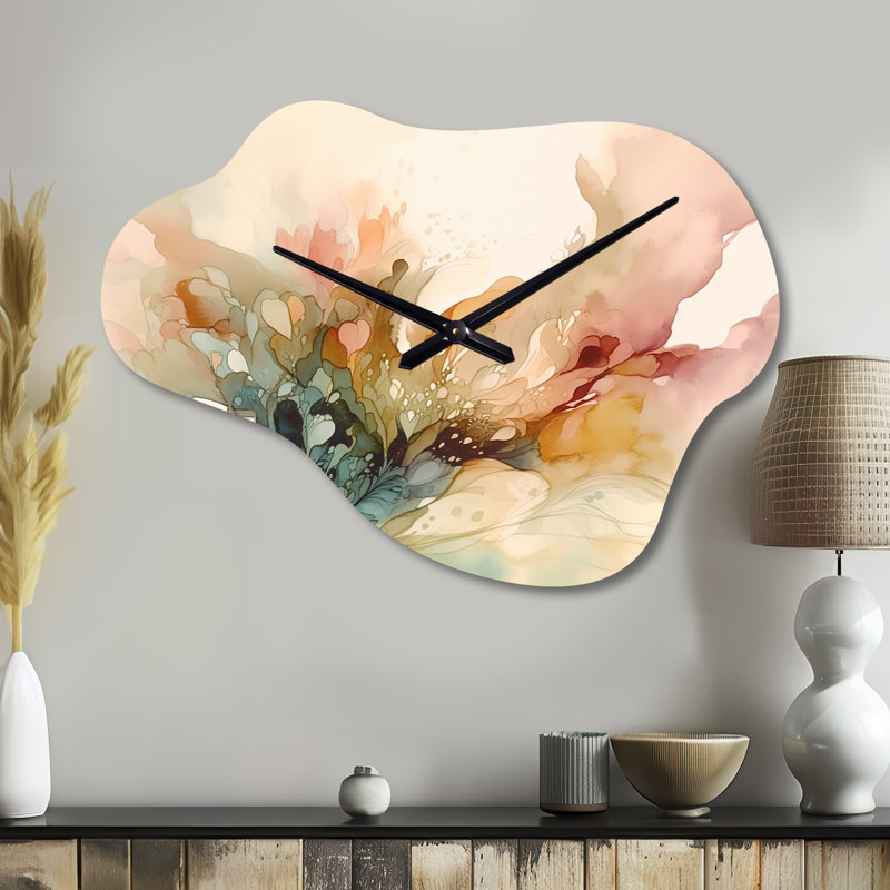 Horloge Delicate Floral Impressions II, Petit