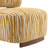 Tilton Zebra-Stripe Chenille Accent Chair-1248933957