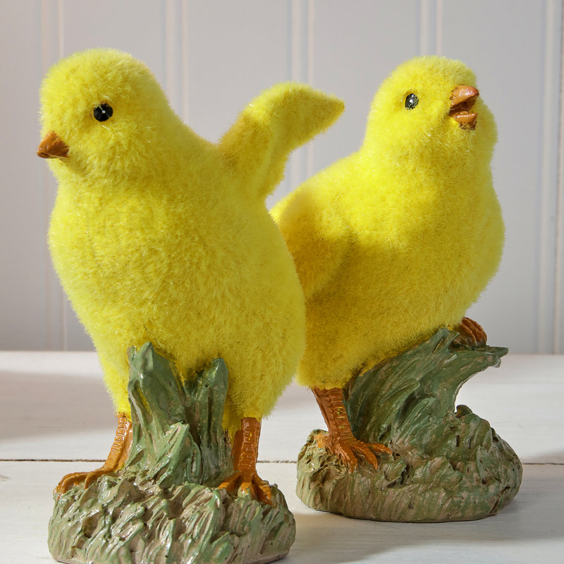 Poussin en résine 5 po