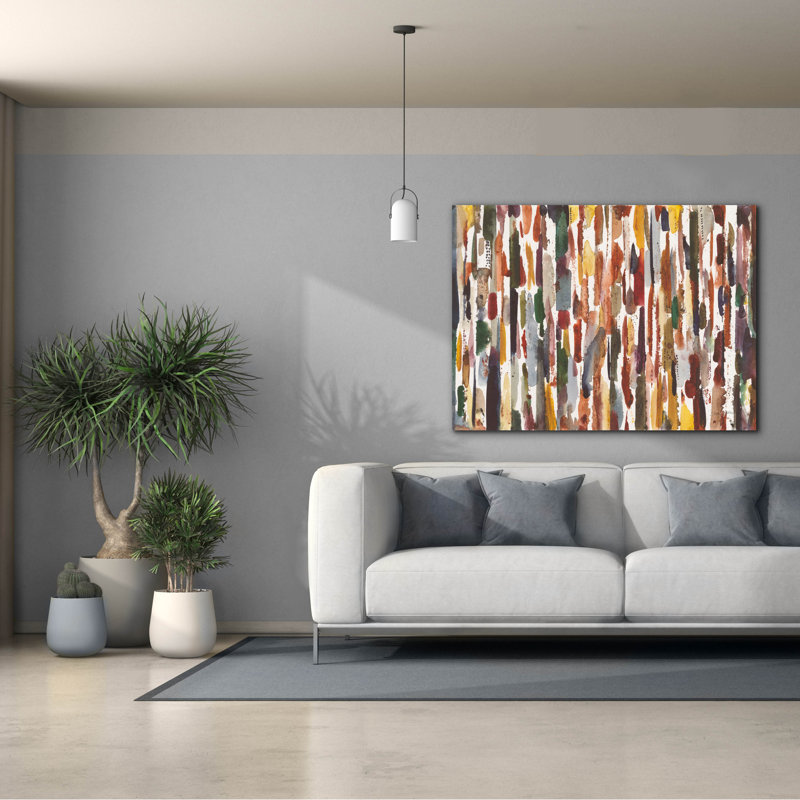 «Strata 1» par Cheryl Warrick, art mural, H 40 po x l 54 po