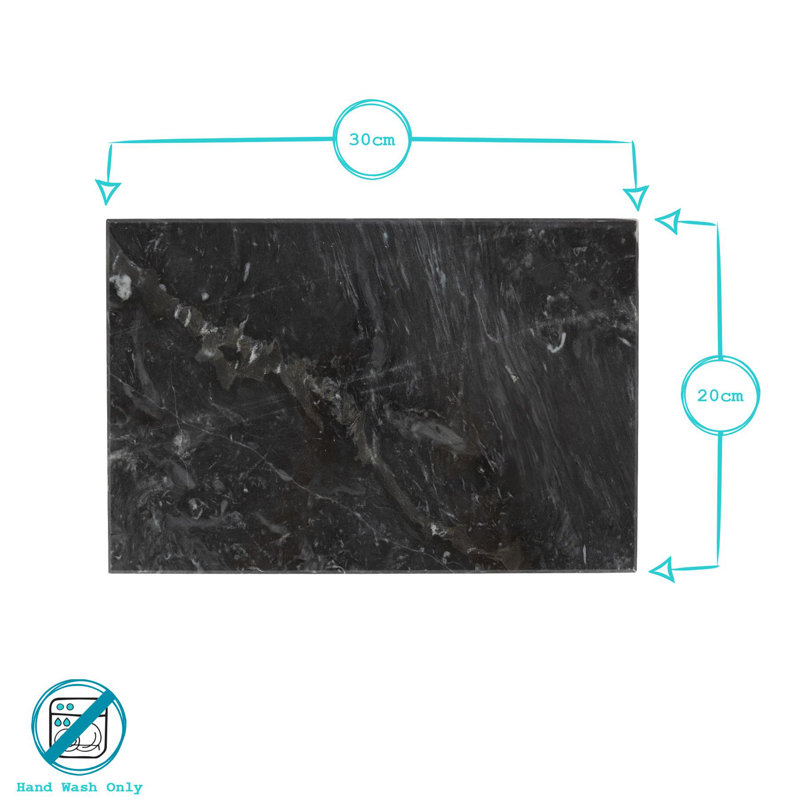 Argon Tableware Marble Placemat And Coaster Set