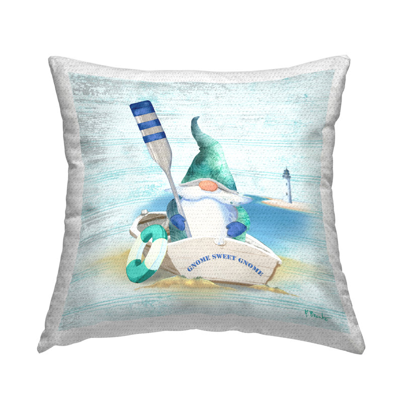 Coussin d'extérieur Boating Gnome