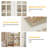 67.5'' Tall Shoe Cabinet With Doors, 8-Tier Shoe Storage Cabinet With Adjustable Shelves-1664368179