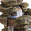Outdoor Floor Fountain with Lights