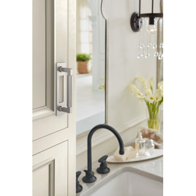 Medora Center-to-Center Rectangle Cabinet Pull Backplate