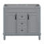 Meuble-lavabo de salle de bain sans lavabo supérieur-1025965747
