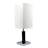 26"H BROWN SQUARE WOODEN TABLE LAMP (1PC/CTN) (0.92/5.55)