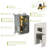 12" Ceiling Mount Shower System In Brushed Nickel - Square With Waterfall Tub Spout 3 Function, Rainfall & Handheld Valve Easy To Install And Sanitize Effectively 12 Inch Mounted Straightforward