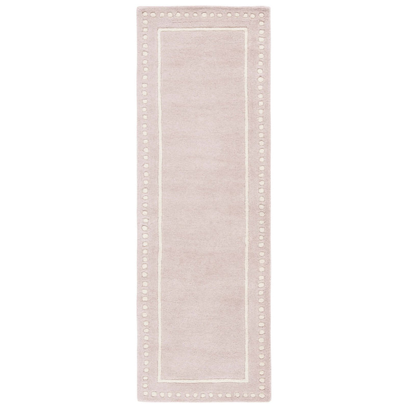 Cruz Hand Tufted Wool Solid Color Rug, Runner 2'3" x 7'