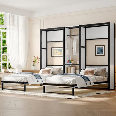 Lit simple et simple escamotable