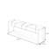 Banc rembourré Minimalist Light Luxury-100557606