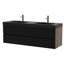 Grace 60" Bathroom Vanity With Matt Engineered Quartz Sink And Soft Drawers, Wall Mounted Floating Bathroom Vanity For Modern Bathroom, One-Piece Matt Basin, Pre-Assembled-115672256