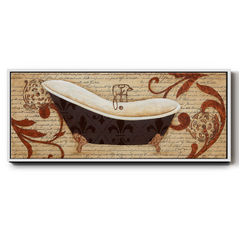 Renaissance Bath - toile encadrée, H 12 po x l 30 po