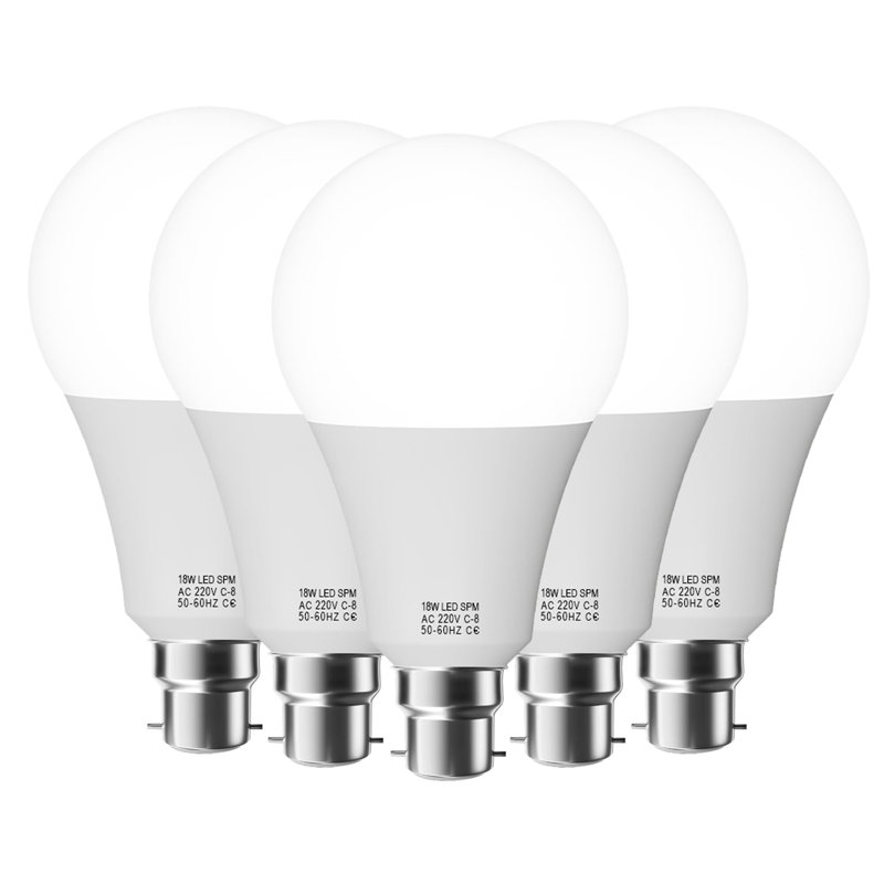 Ba22d LED Globe Light Bulb, 18 W