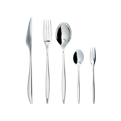 30 Piece Cutlery Set FARFALLE Black