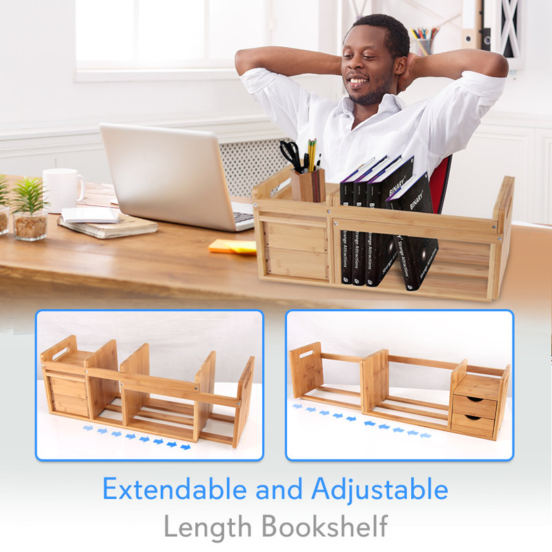 Wood Desk Organizer Set