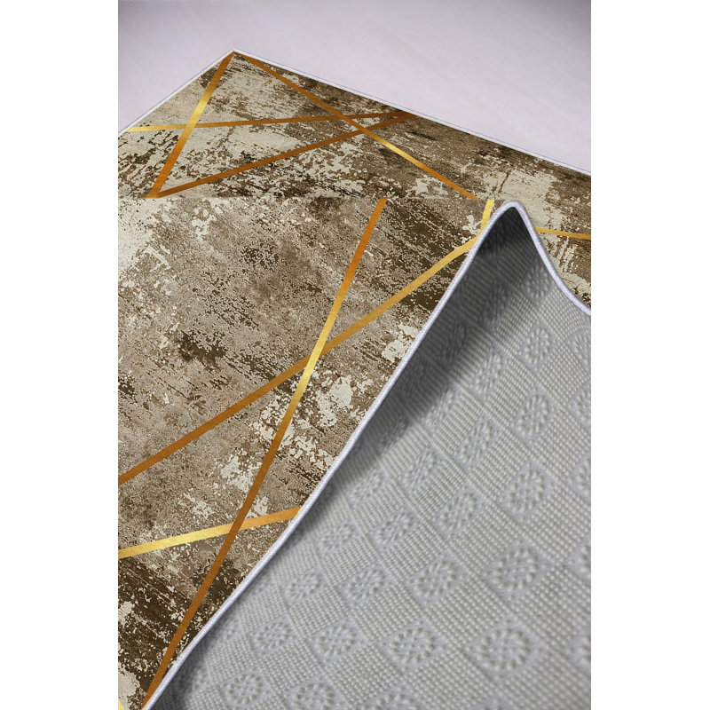 Premium Hall Carpet, 3.3 x 6.6 ft, Grey | 100% Polyester, 650 g/m² | Antibacterial, Non-Slip PVC Dot Underside | Machine Washable, Eco-Friendly, 0.2 in Pile Height | Perfect for Entryway, Living Room & Bedroom
