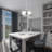 Varick 5 - Light Brushed Nickel Pendant