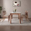 Simple rectangular dining table