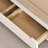 Creative light luxury cream style coffee table
