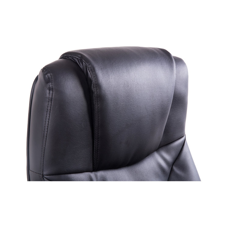 Executive Chair with Headrest, Black