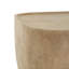 Table basse Fallon biologique moderne avec base en piédestal sculpturale Fallon-132707341