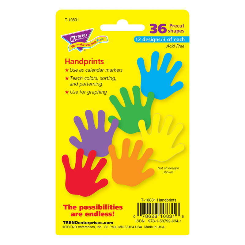 Mini empreintes de mains