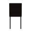 Chaise d'appoint rembourrée Aloke Mizell-275198235