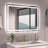LED Bathroom Mirror with Anti-Fog, Backlit And Front Lighted Bathroom Mirrors For Wall-1177587140