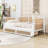 Wooden Daybed with 2 Drawers and Slats-116132809-116132810