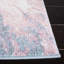 Bellflower Abstract Pink/Blue Area Rug-1500662422