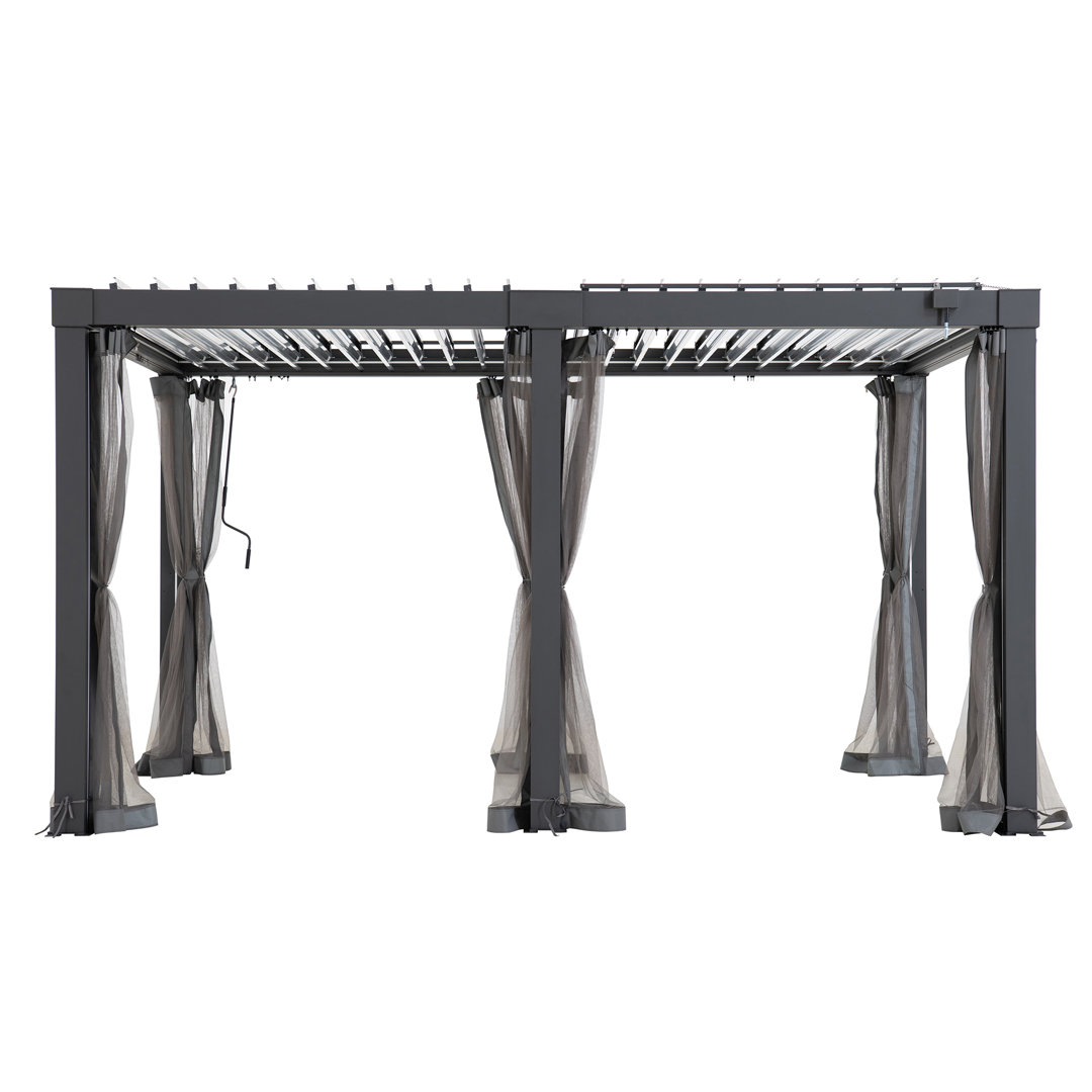 Net for cedar wood Gazebo 395cm x 395cm