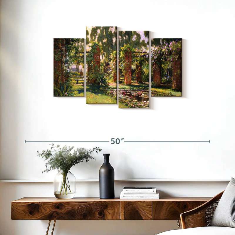 Senne The Lily Pond, H 22 po x l 36 po